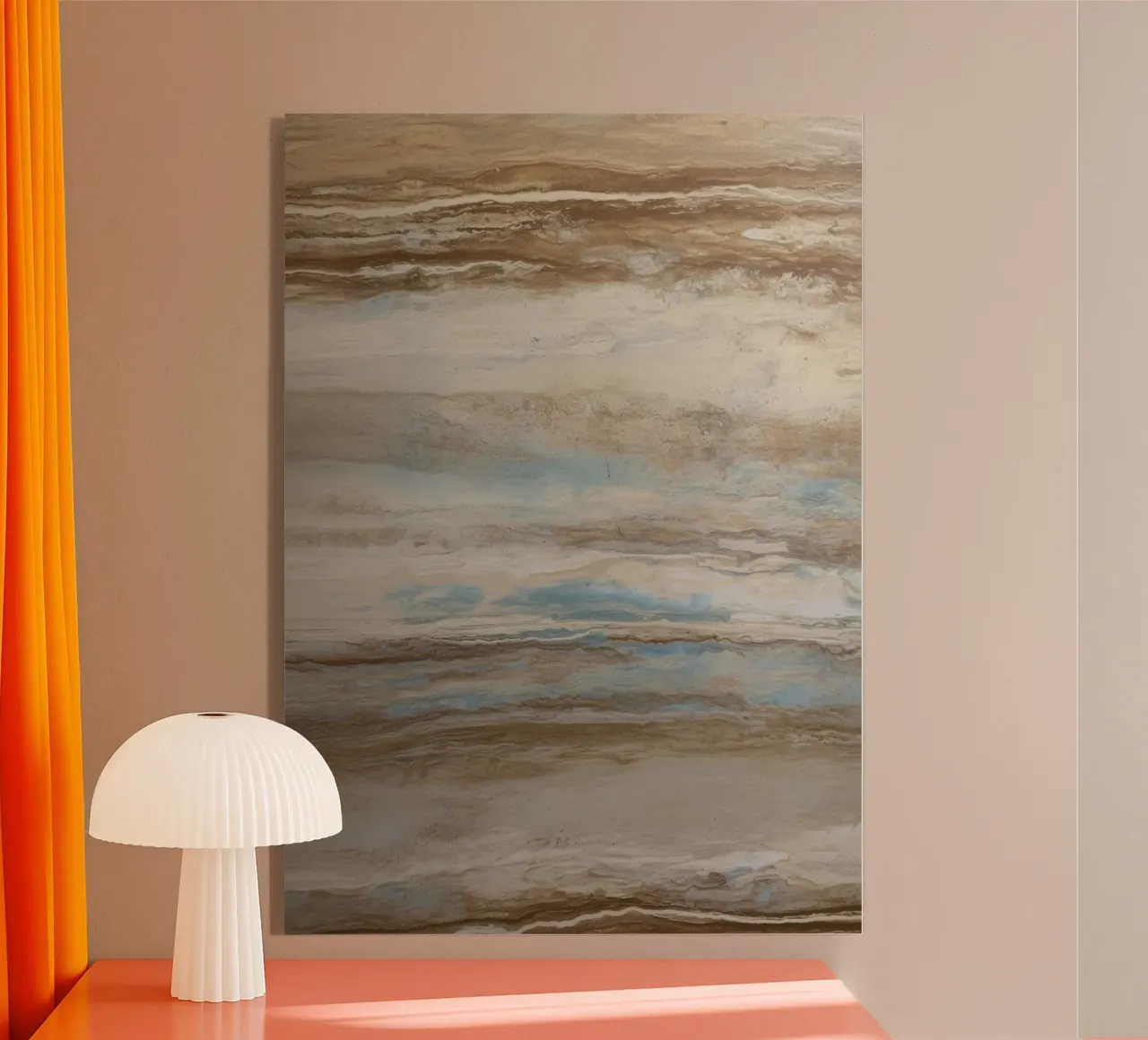 Azzurro terroso plexiglass da Euphoria Theresa