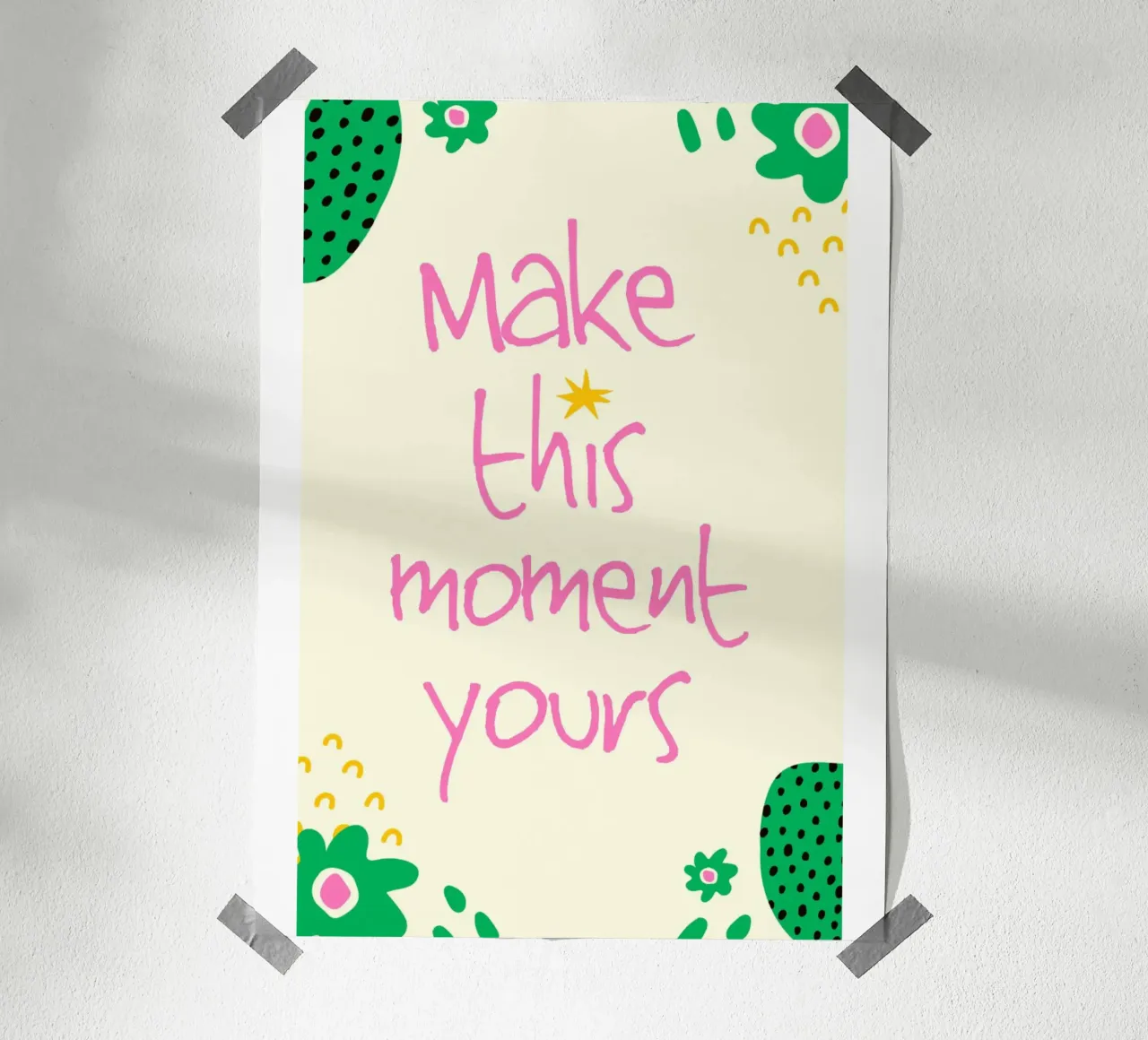 Moments poster with plastic frame by Dreamer10