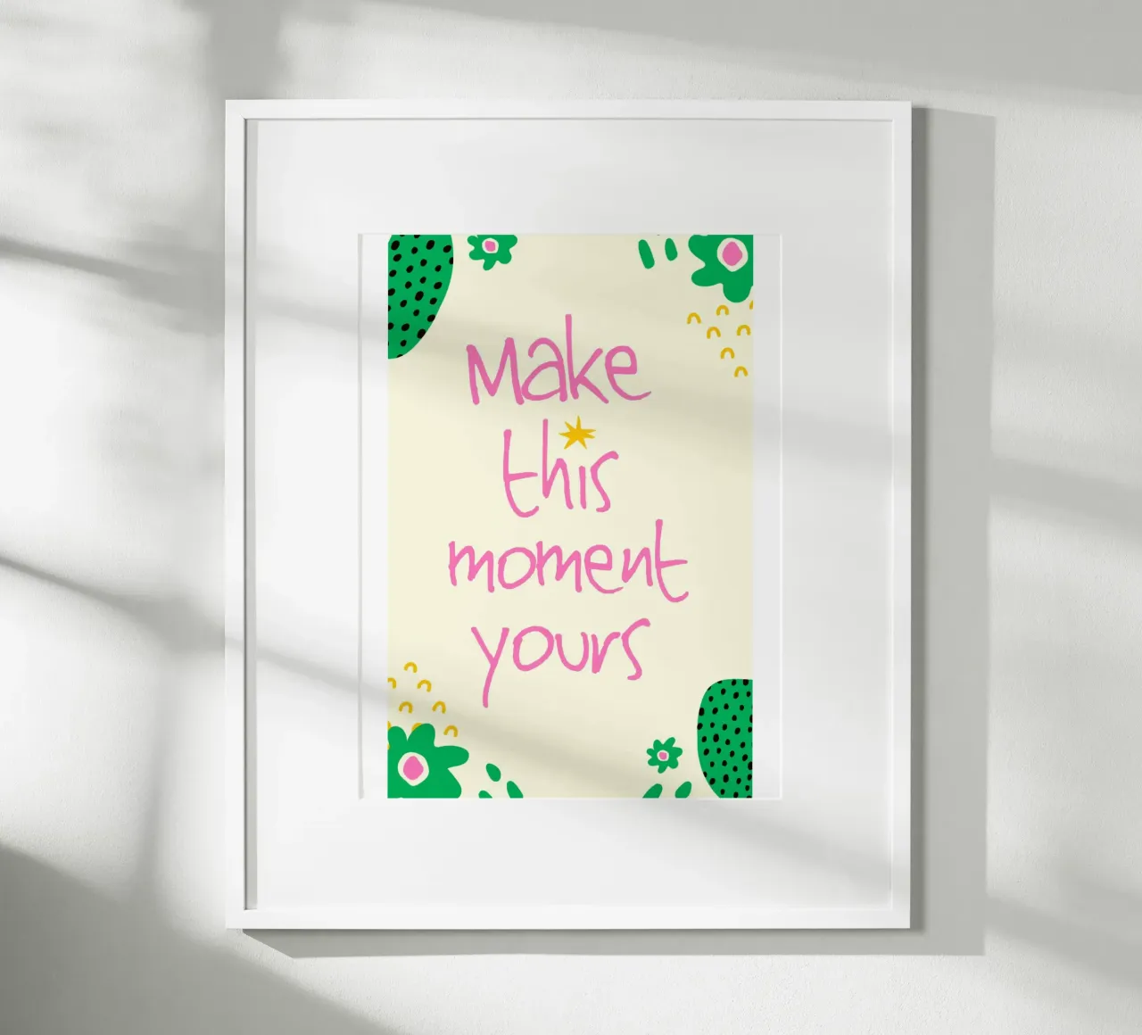 Moments poster with plastic frame by Dreamer10