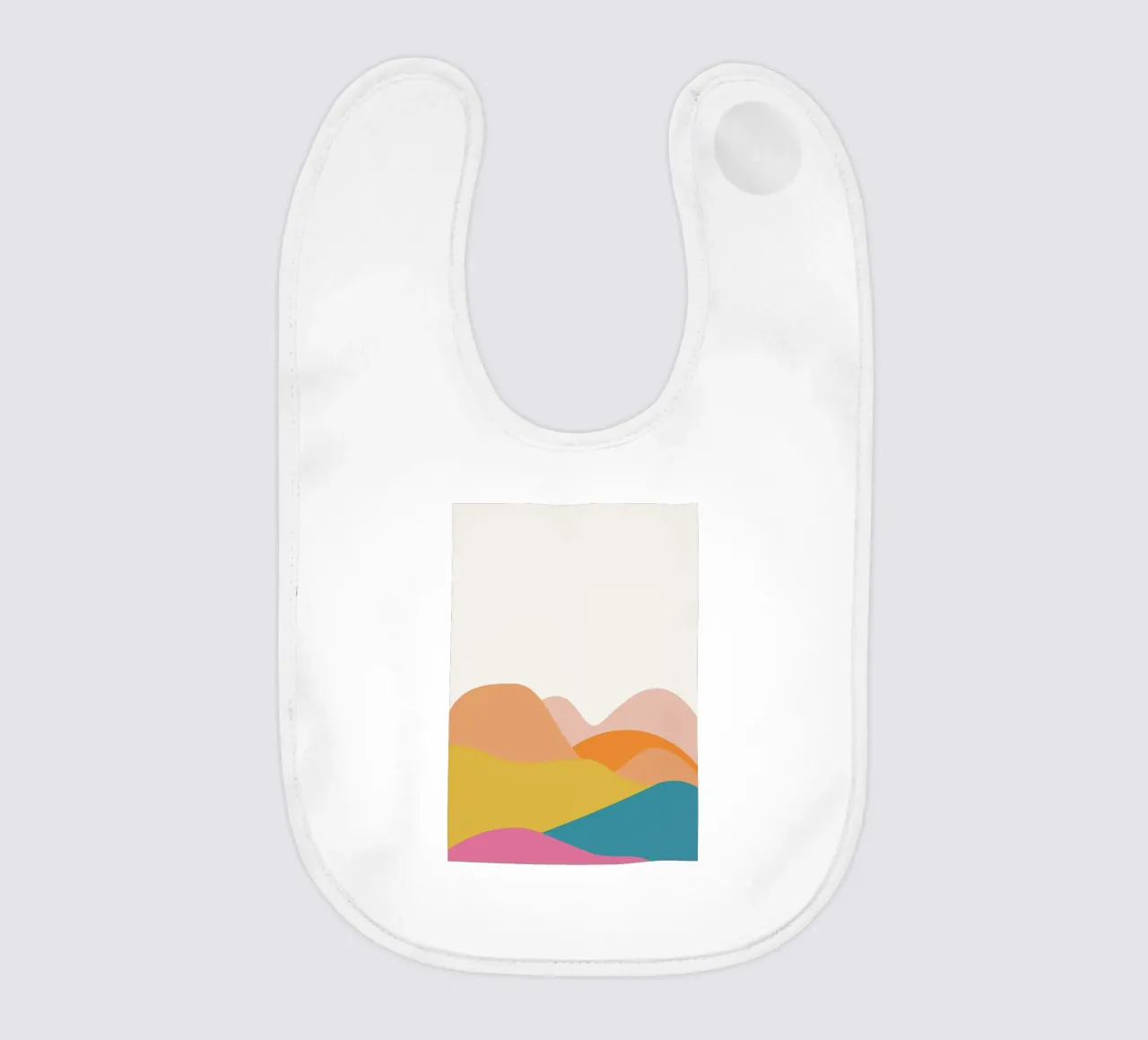Le colline sono vive bavaglino da Rose Beck Art