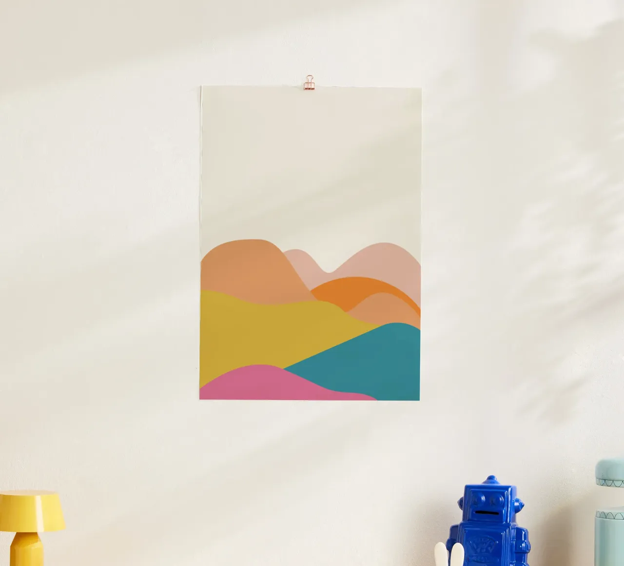 Le colline sono vive carta hahnemühle da Rose Beck Art