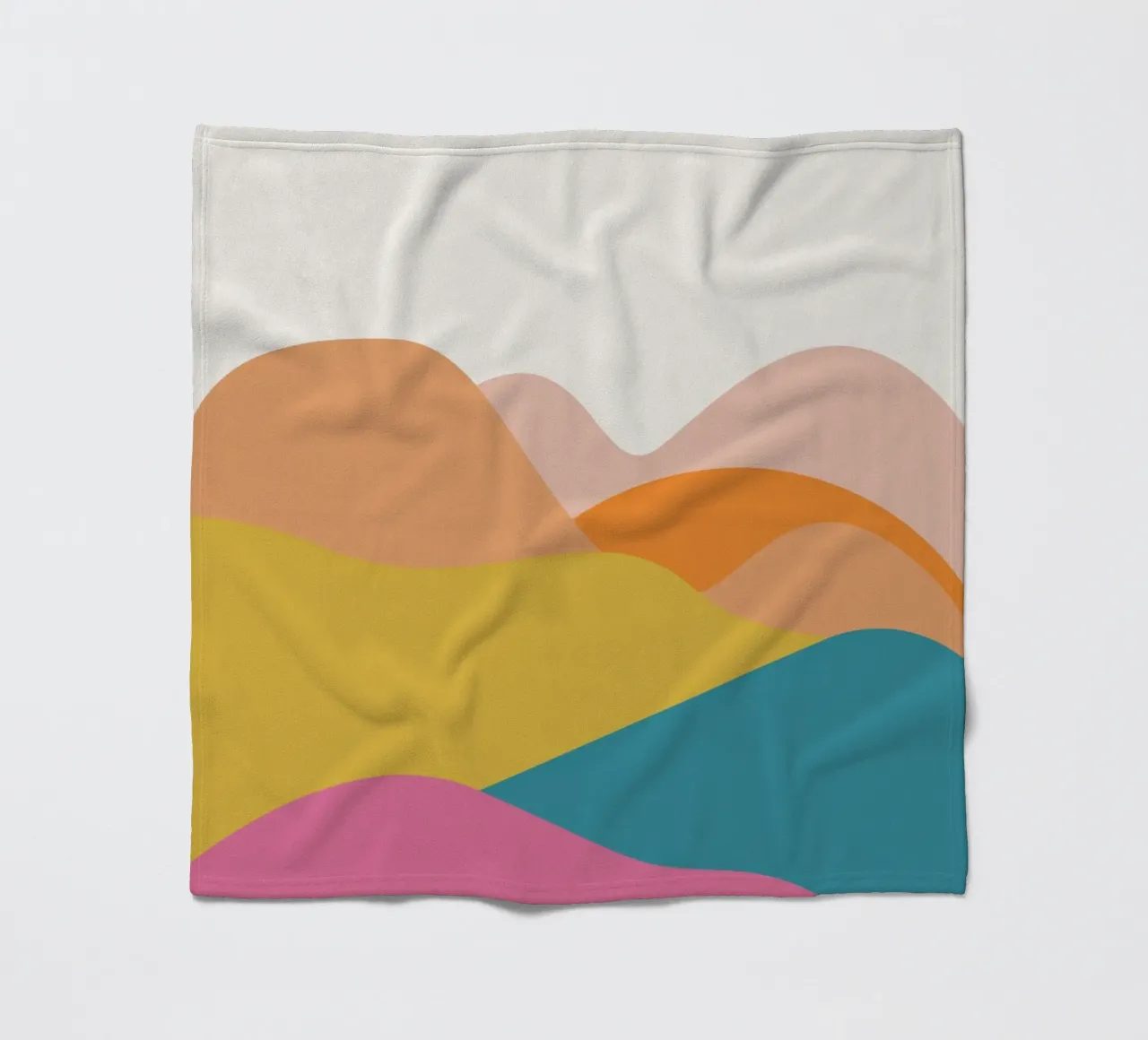 Le colline sono vive coperta in pile da Rose Beck Art