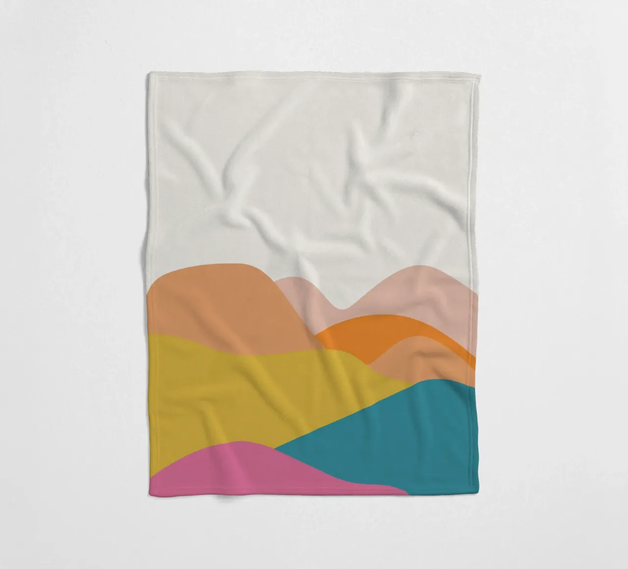 Le colline sono vive coperta in pile da Rose Beck Art