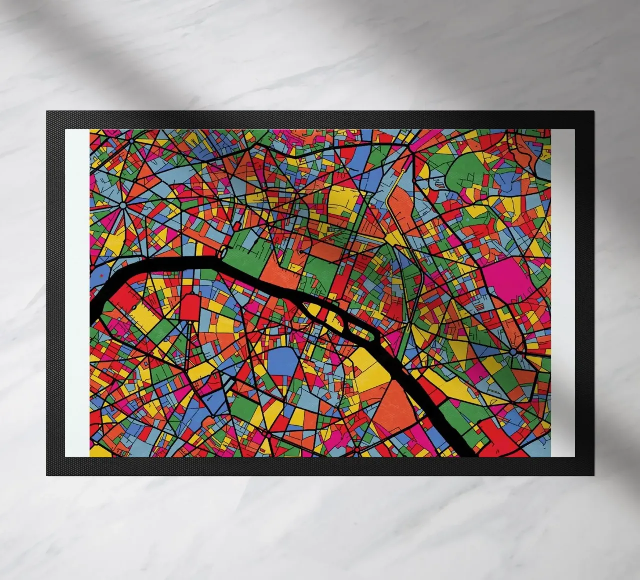 Paris zerbino da The Cartography Collection