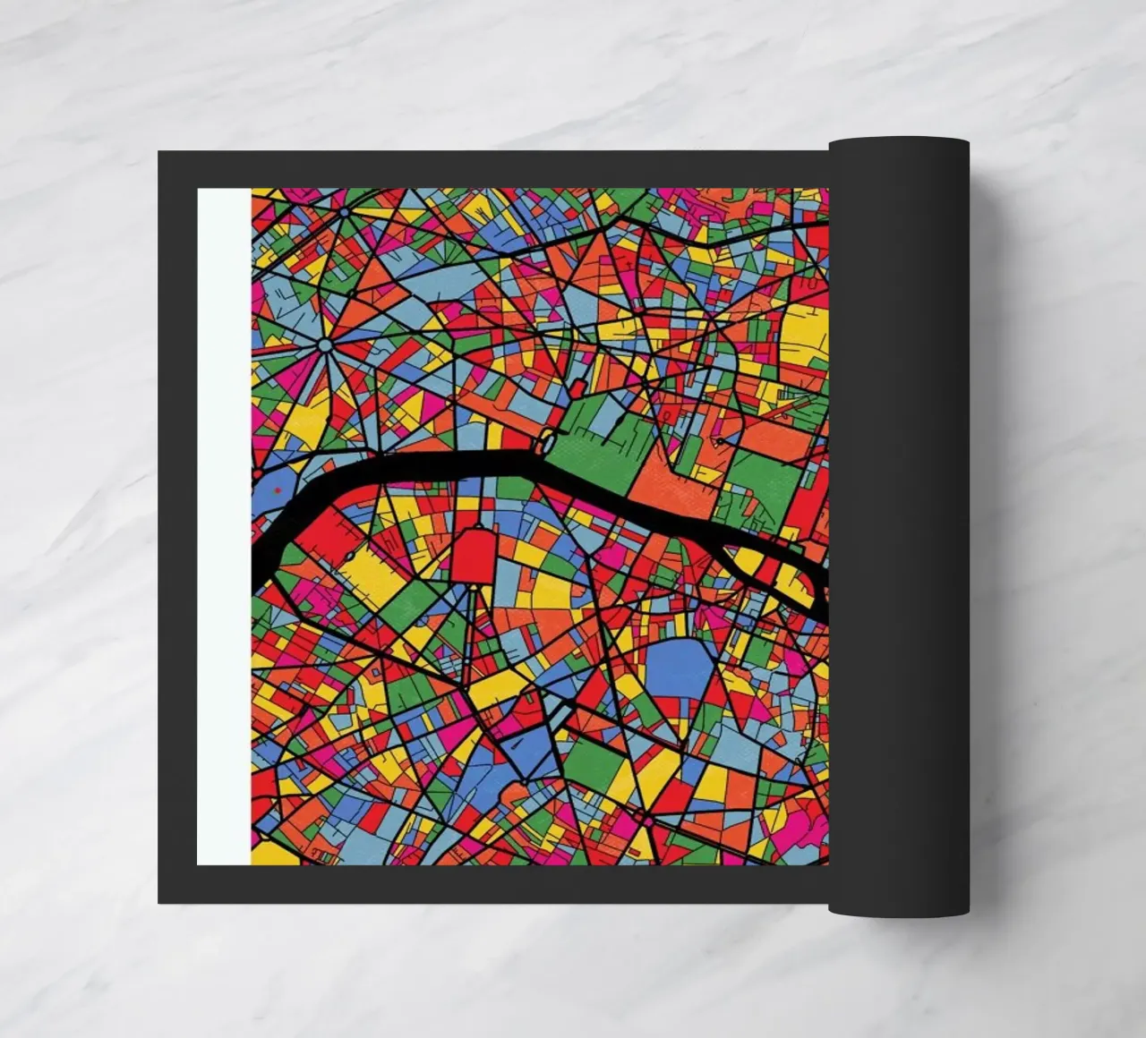 Paris zerbino da The Cartography Collection