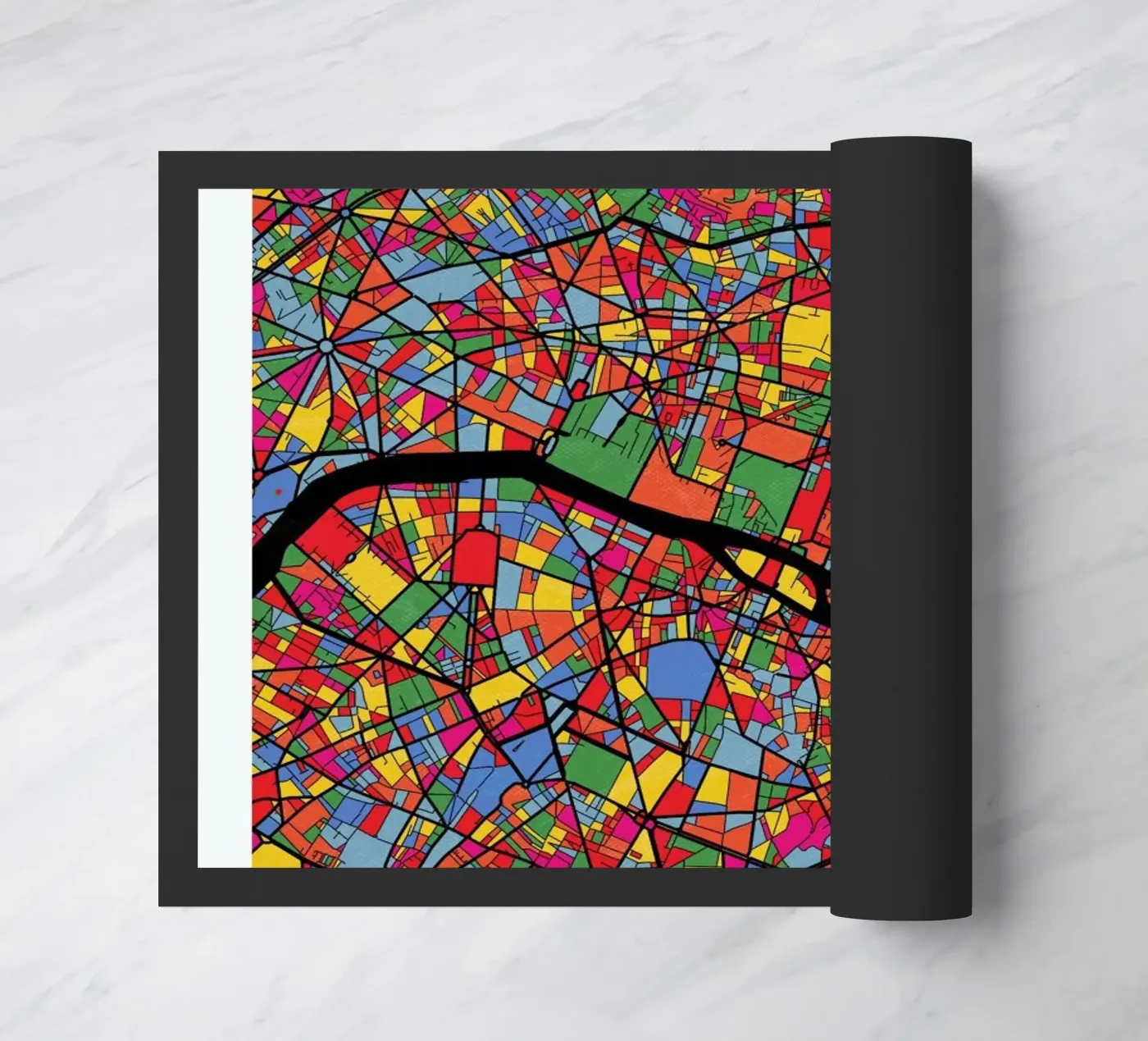 Paris doormat by The Cartography Collection