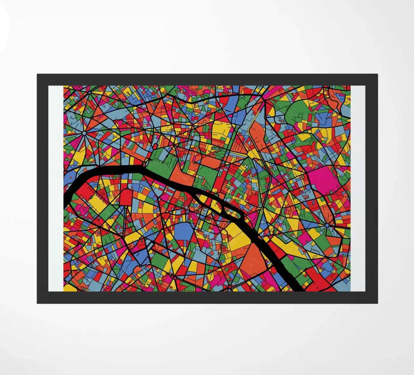 Paris doormat by The Cartography Collection