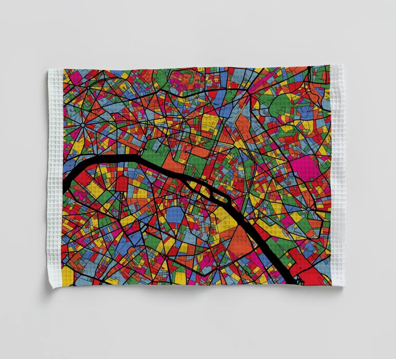 Paris tea towel by The Cartography Collection