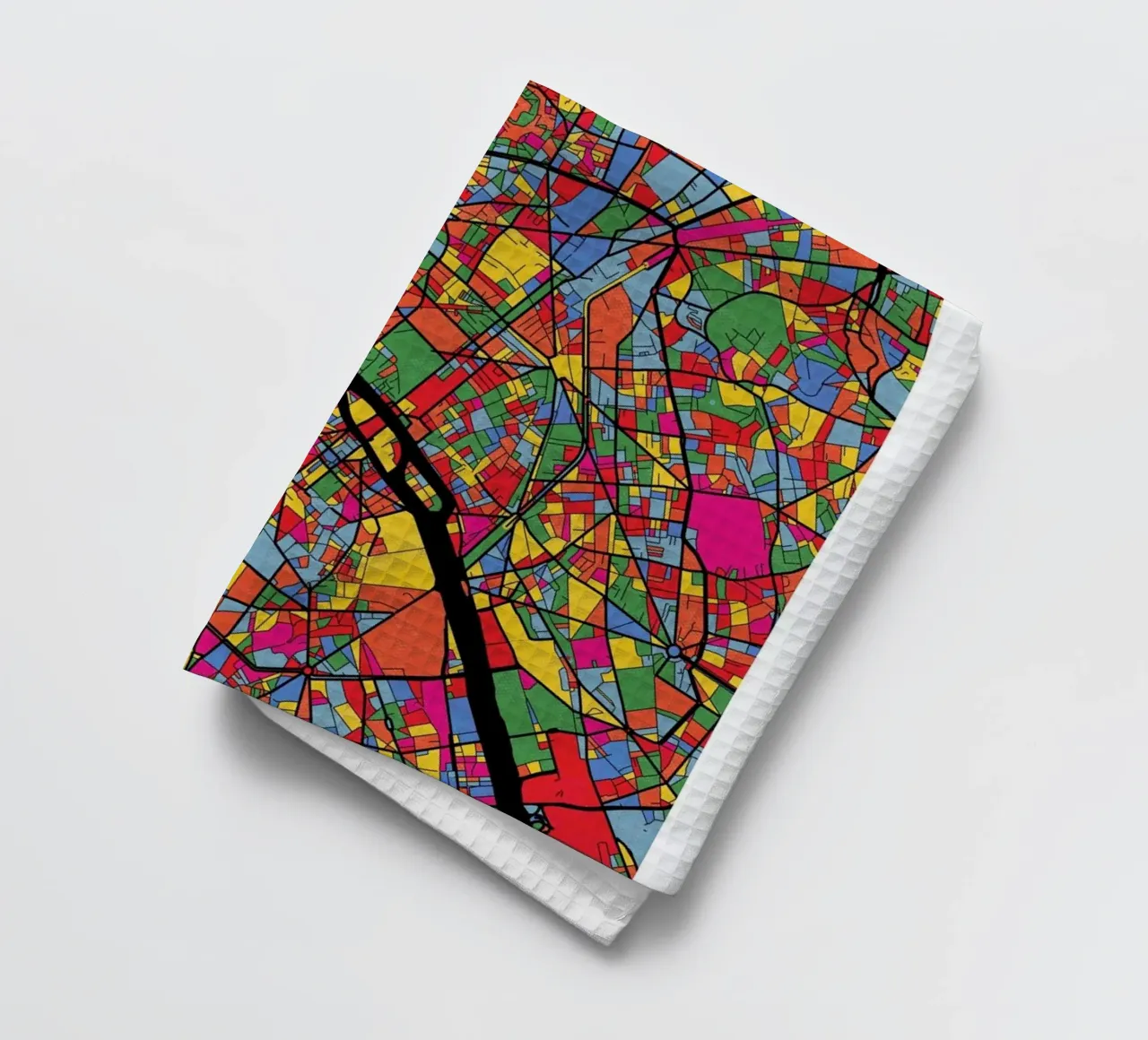 Paris tea towel by The Cartography Collection