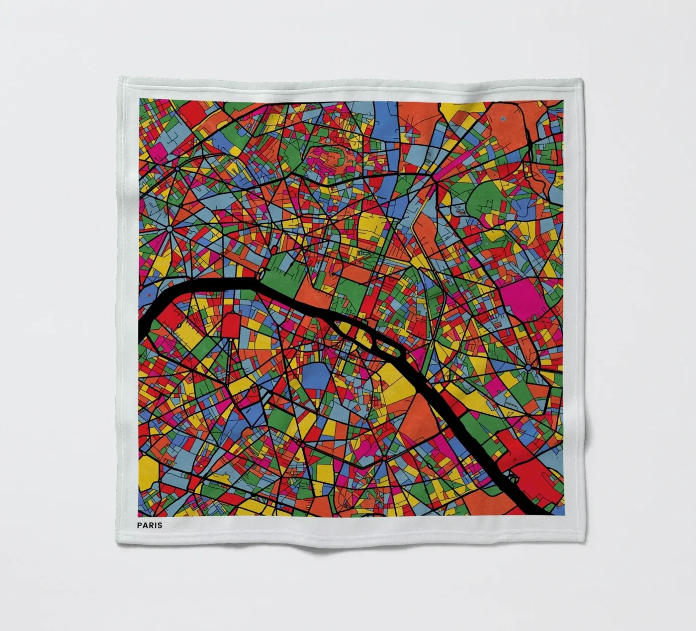 Paris fleecedeken van The Cartography Collection