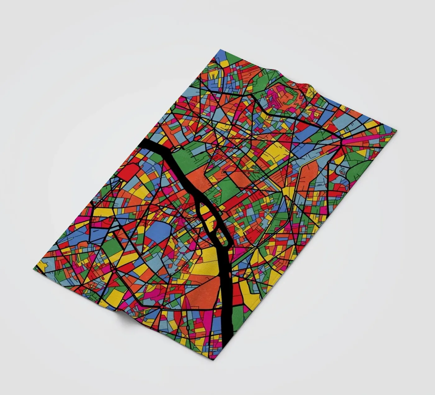 Paris fleecedeken van The Cartography Collection