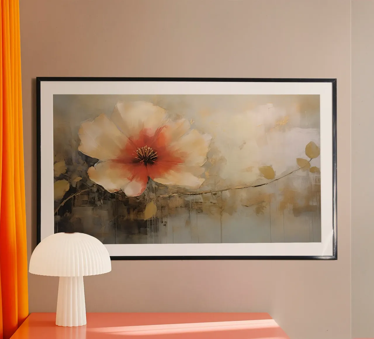 Un singolo fiore carta hahnemühle da Imagine