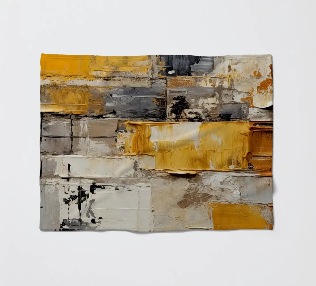 Tratti di pittura astratta coperta in pile da Imagine