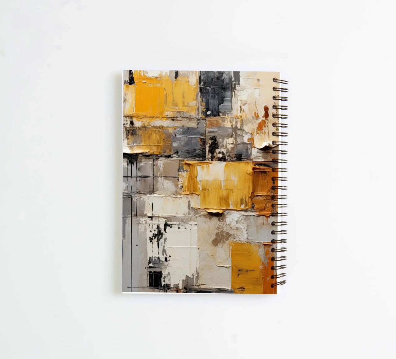 Abstrakte Pinselstriche Ringbuch von Imagine