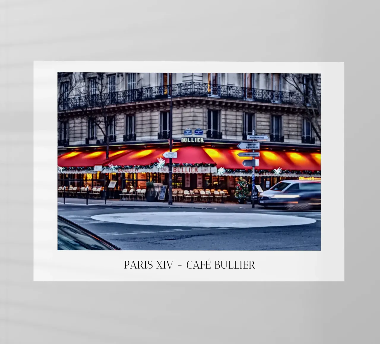 Café Bullier - Paris XIV pellicola backlit da fanny-bianca