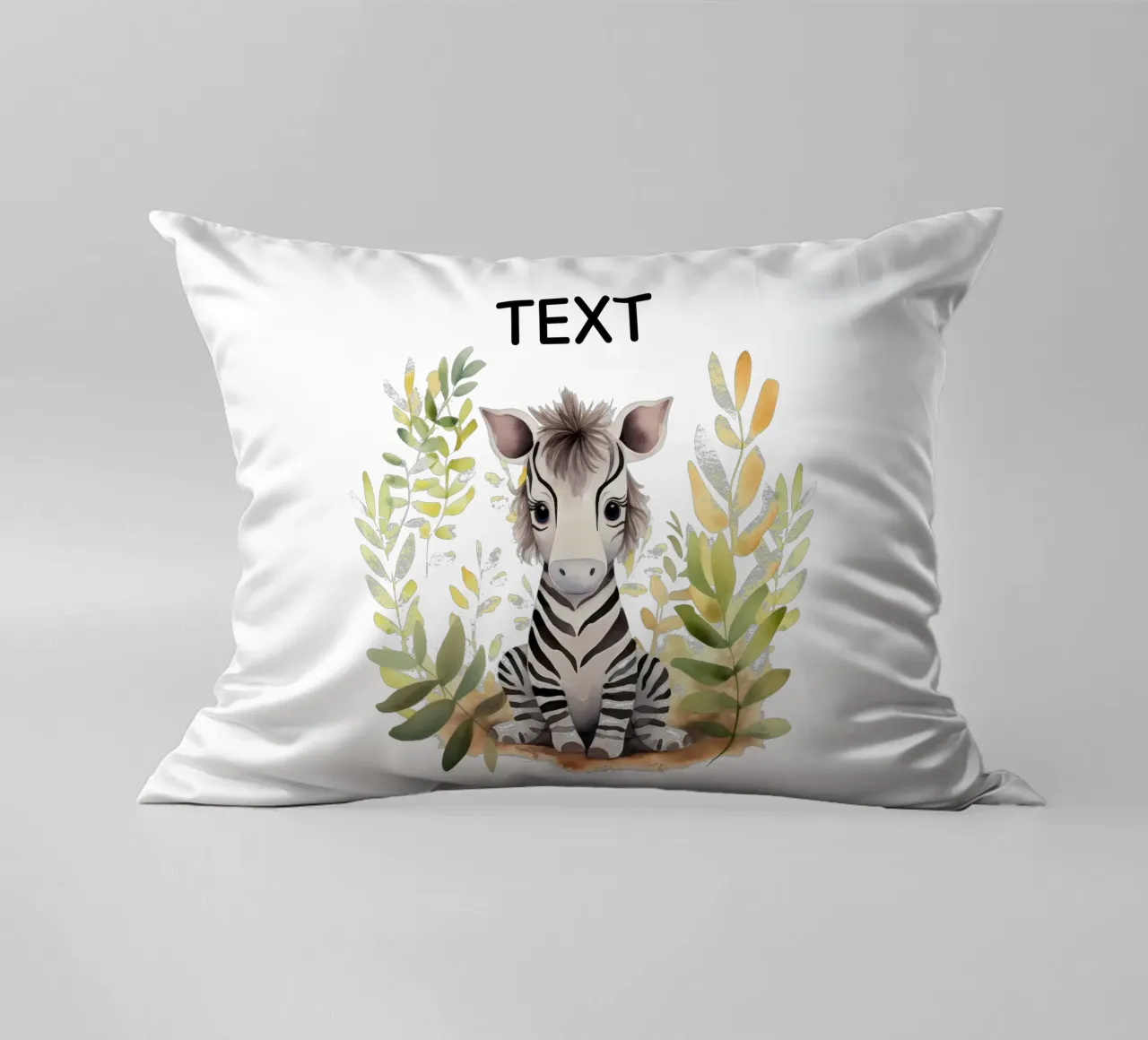 Baby zebra cuscino da BABY ART PRINTS