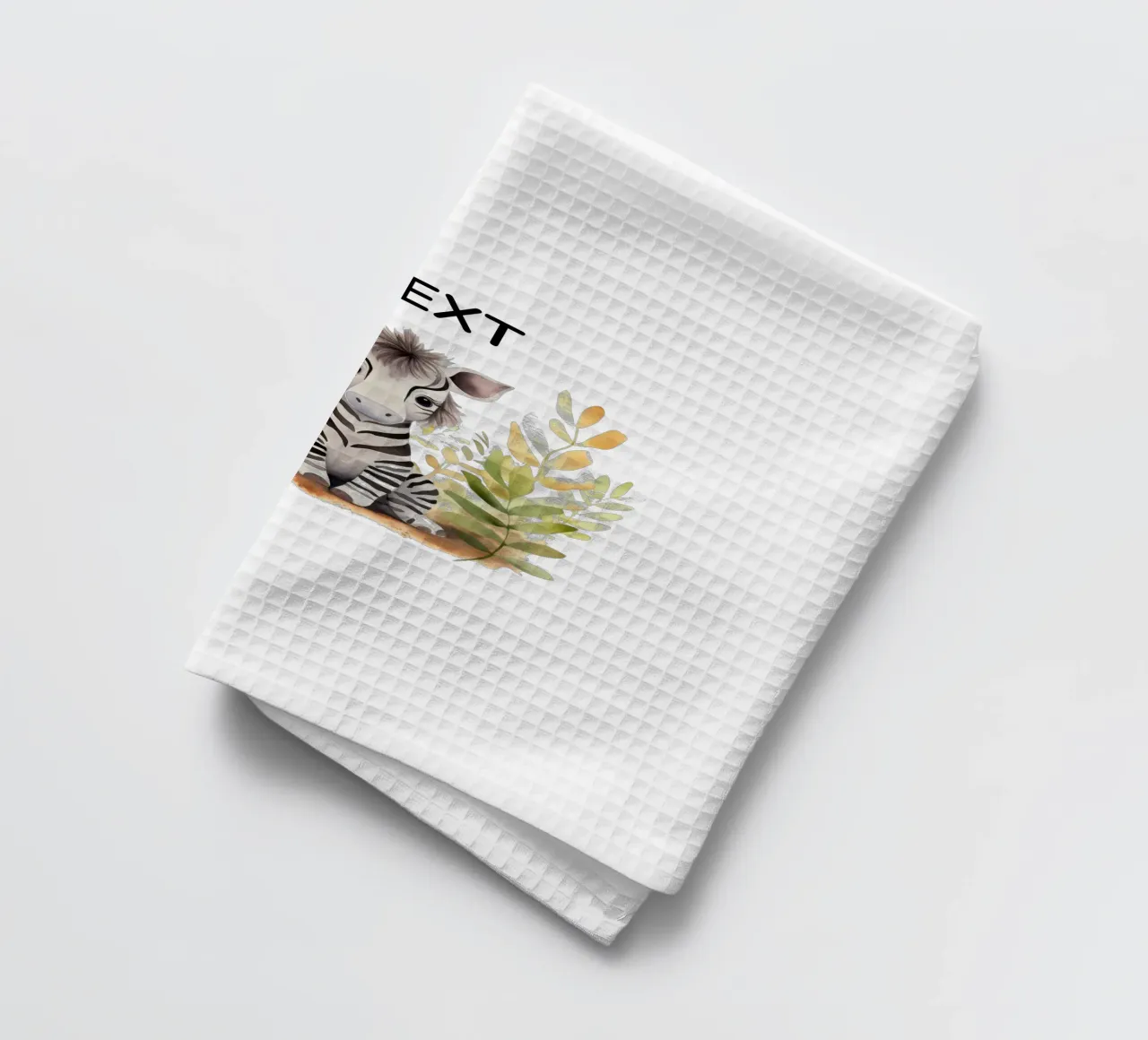 Baby zebra canovaccio da cucina da BABY ART PRINTS