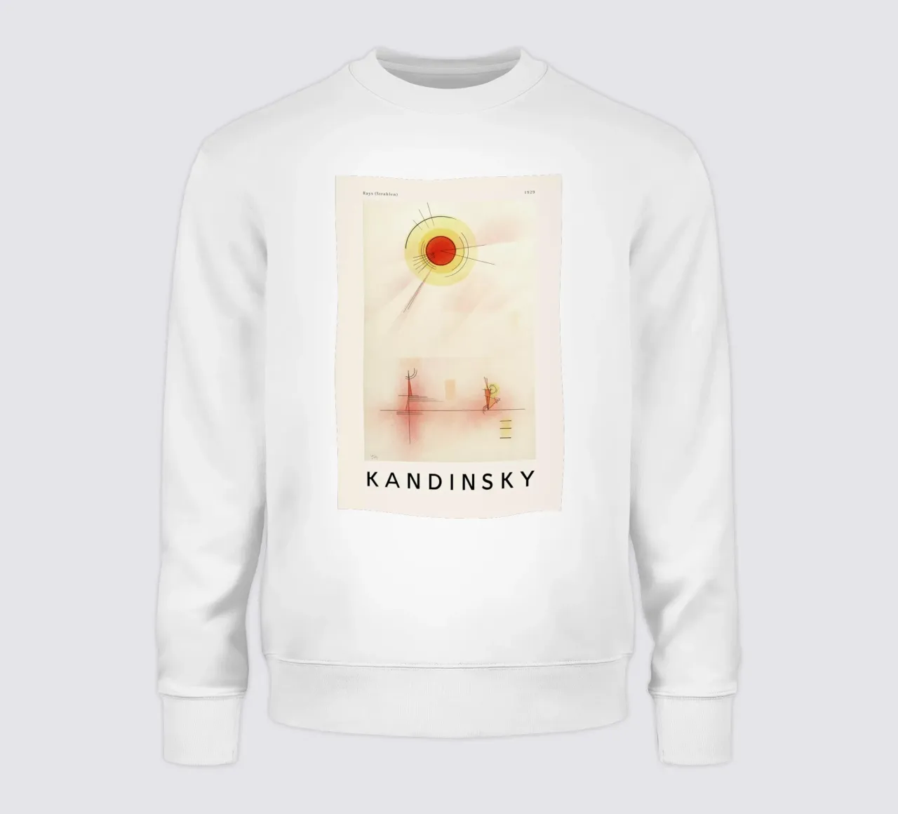 Kandinsky - Rays sweatshirt by ARTOTHEK