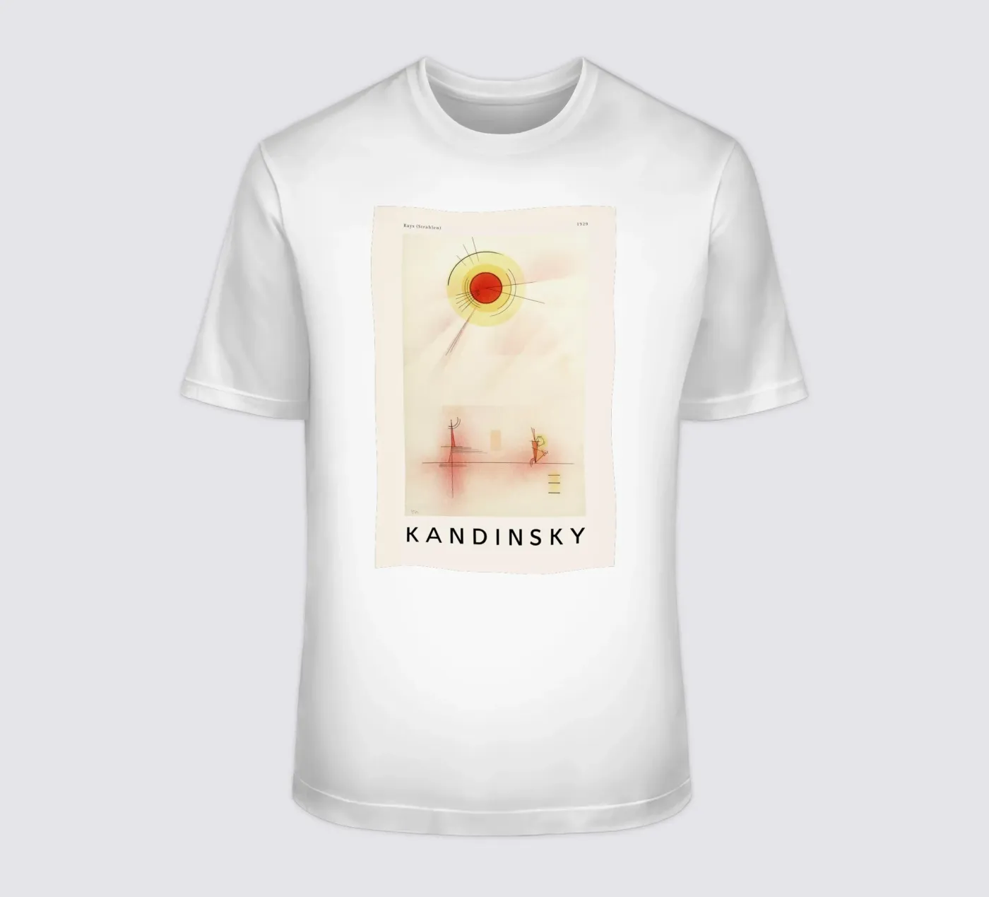 Kandinsky - Rays t-shirt da ARTOTHEK