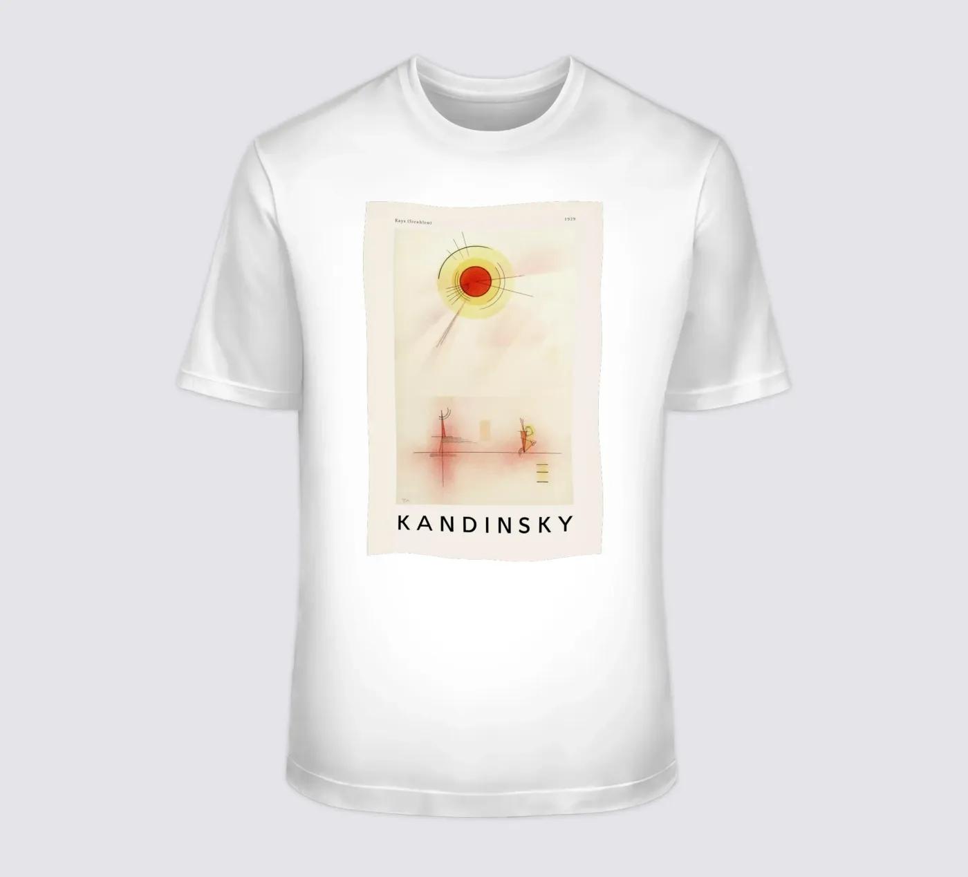 Kandinsky - Rays t-shirt da ARTOTHEK