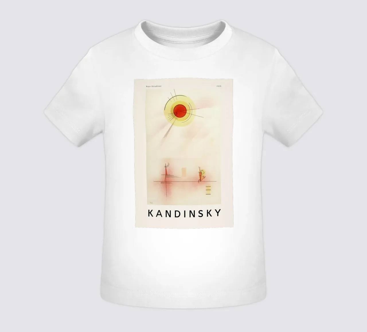 Kandinsky - Rays maglietta neonato da ARTOTHEK