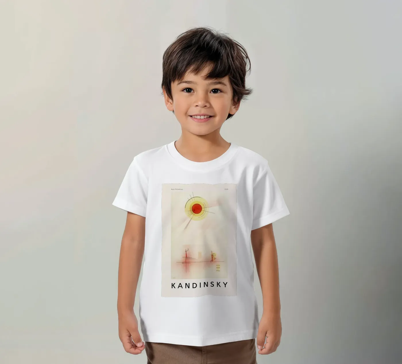 Kandinsky - Rays kinder t-shirt van ARTOTHEK