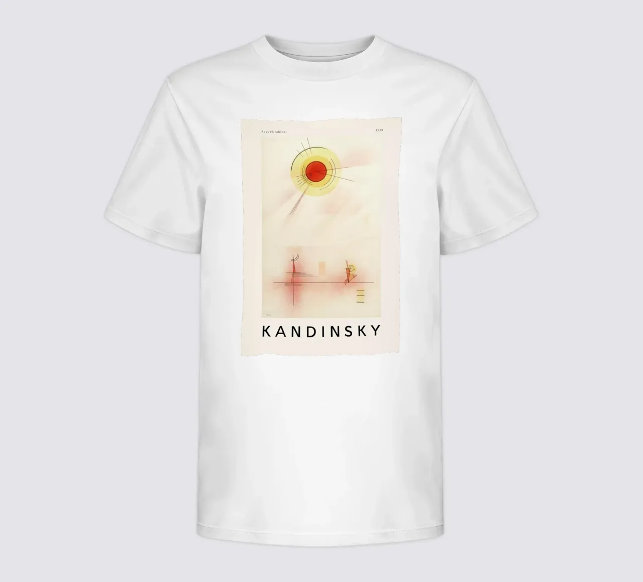 Kandinsky - Rays t-shirt bambini da ARTOTHEK