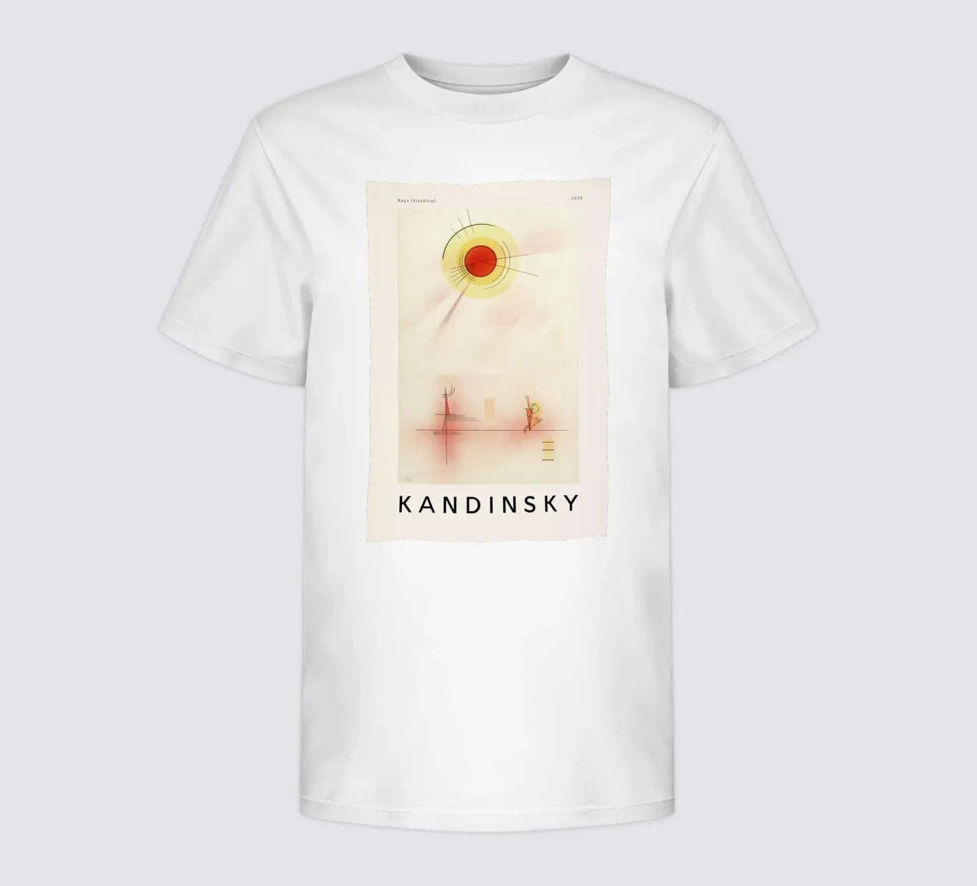 Kandinsky - Rays kinder t-shirt van ARTOTHEK