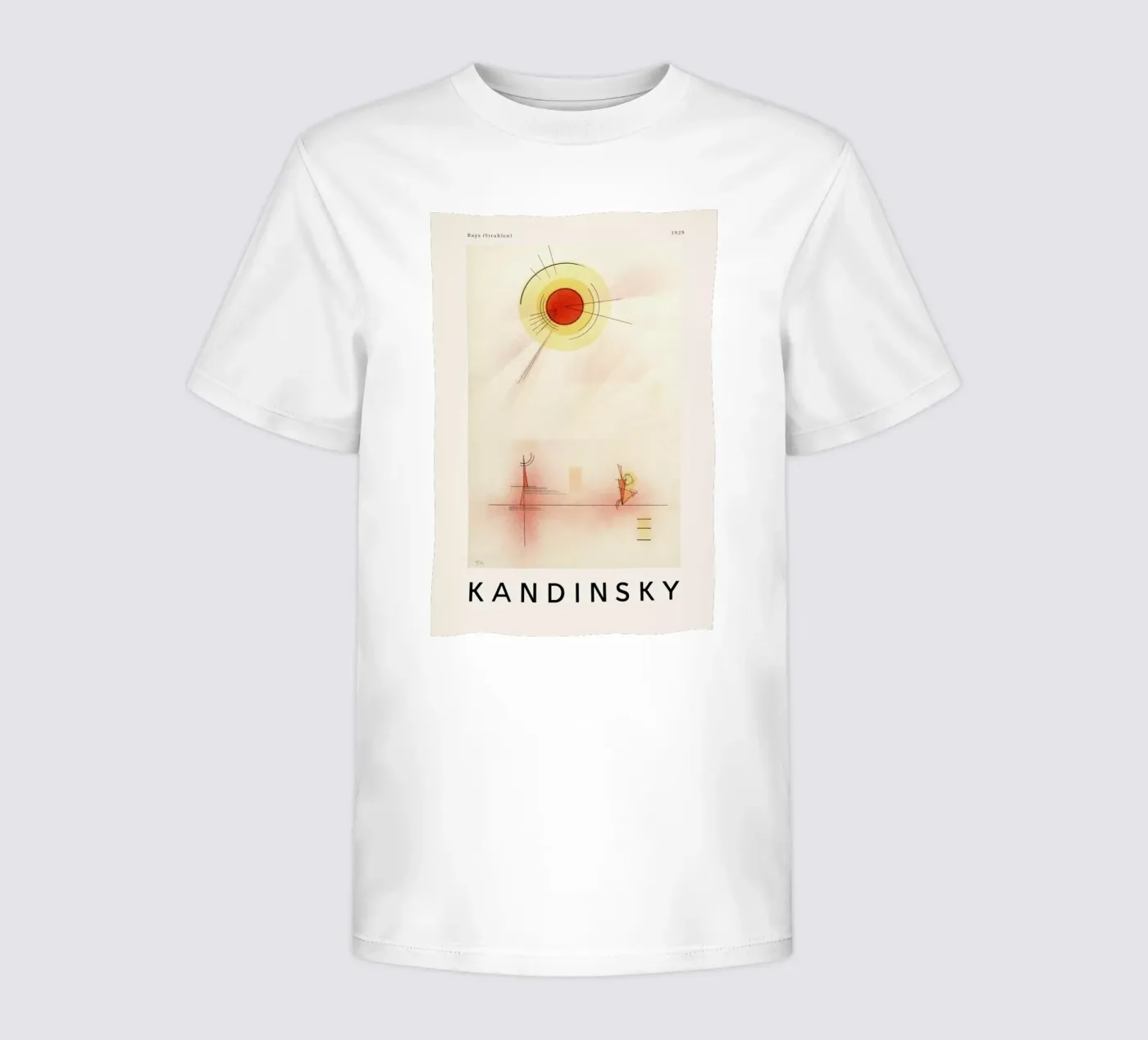 Kandinsky - Rays kinder t-shirt van ARTOTHEK