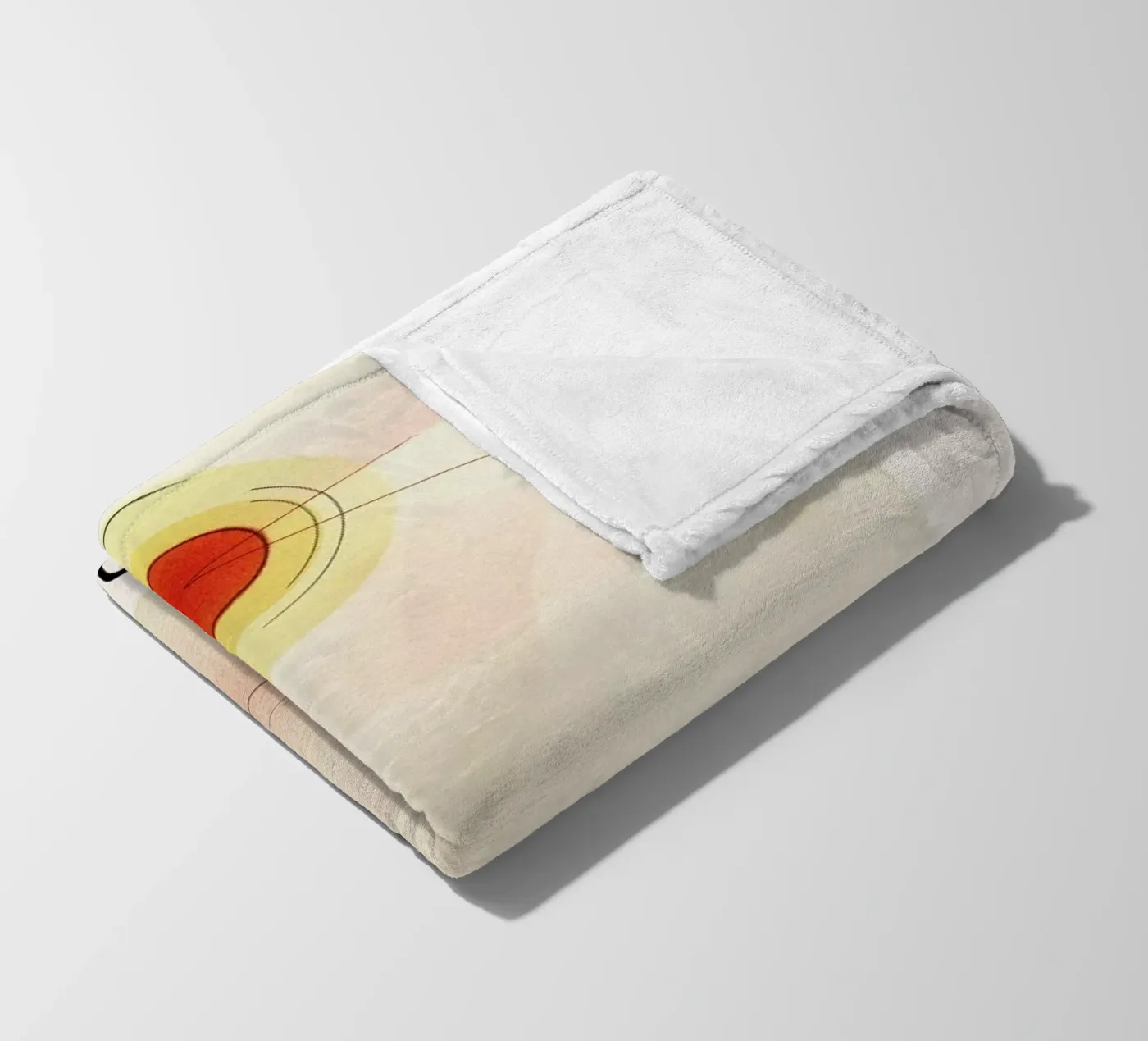 Kandinsky - Rays Fleecedecke von ARTOTHEK