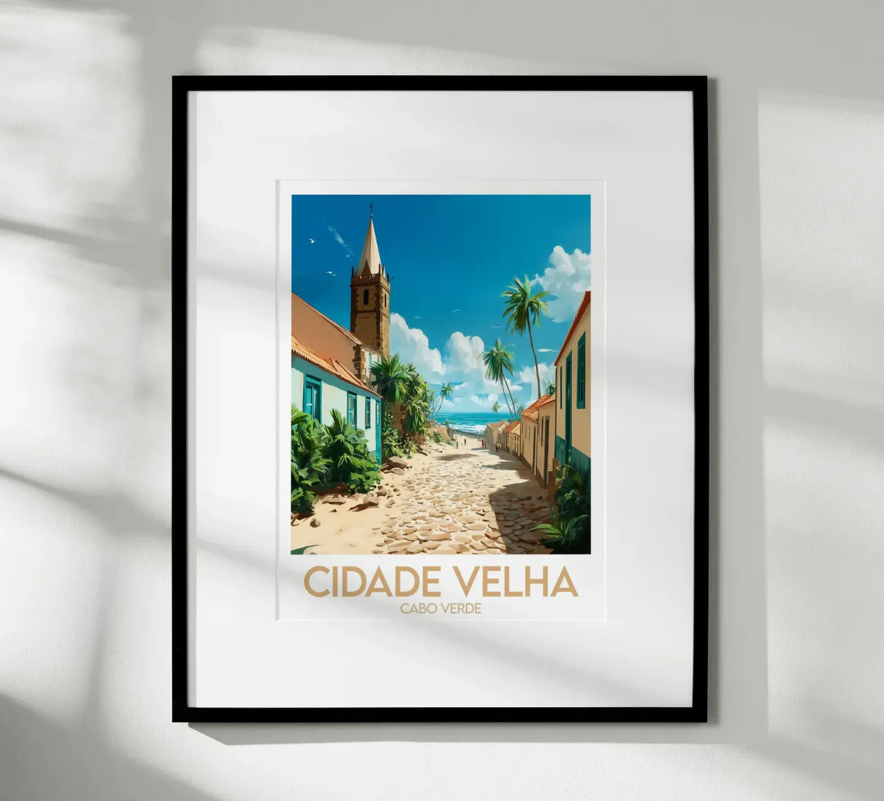Affiche Città Vecchia poster da Frame the World