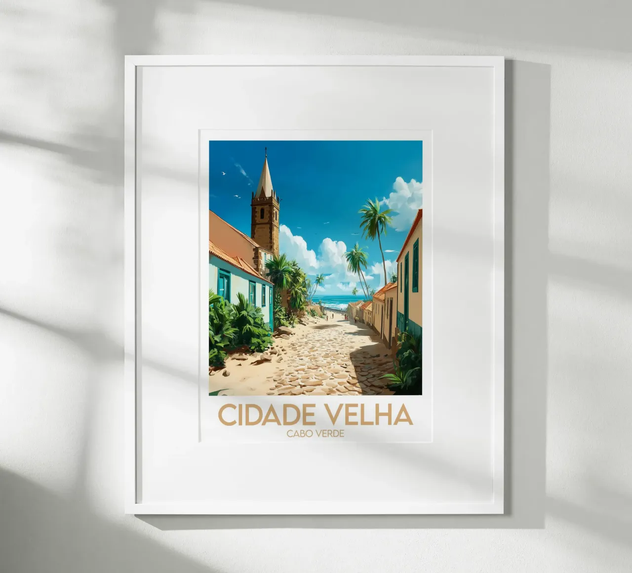 Affiche Città Vecchia poster da Frame the World