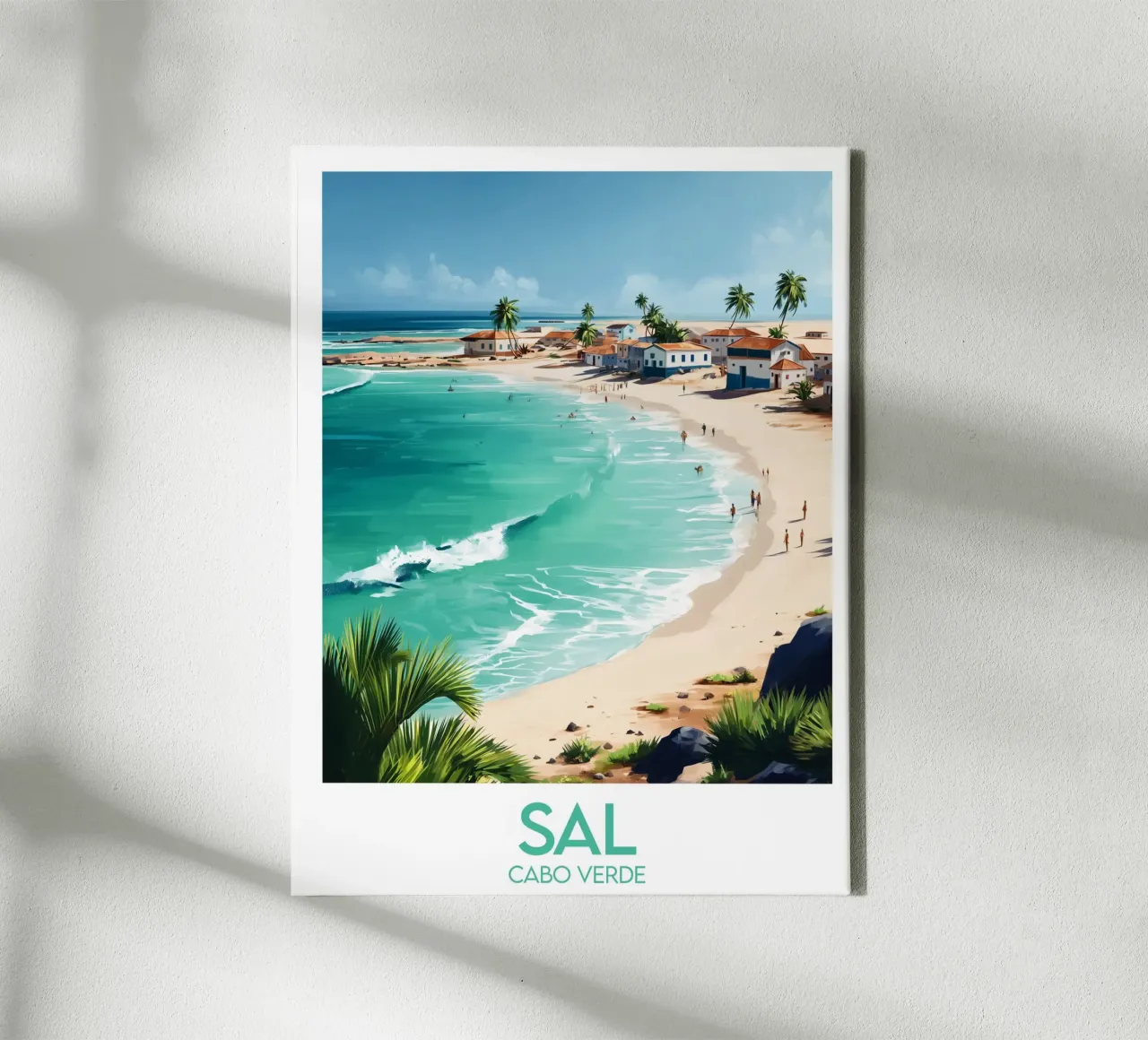 Affiche Sal tela con Cornice a cassetta da Frame the World