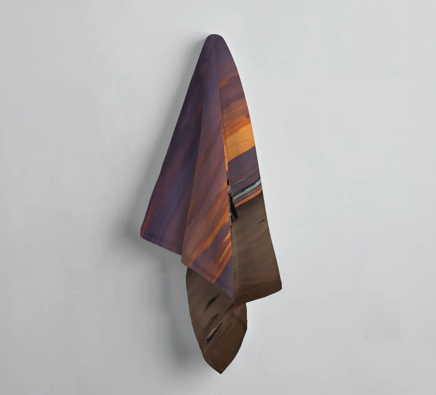 Leerer Strand Handtuch von Art Center