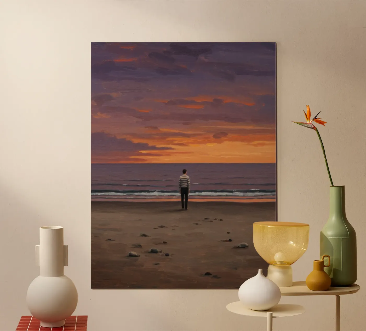 Empty Beach Poster von Art Center