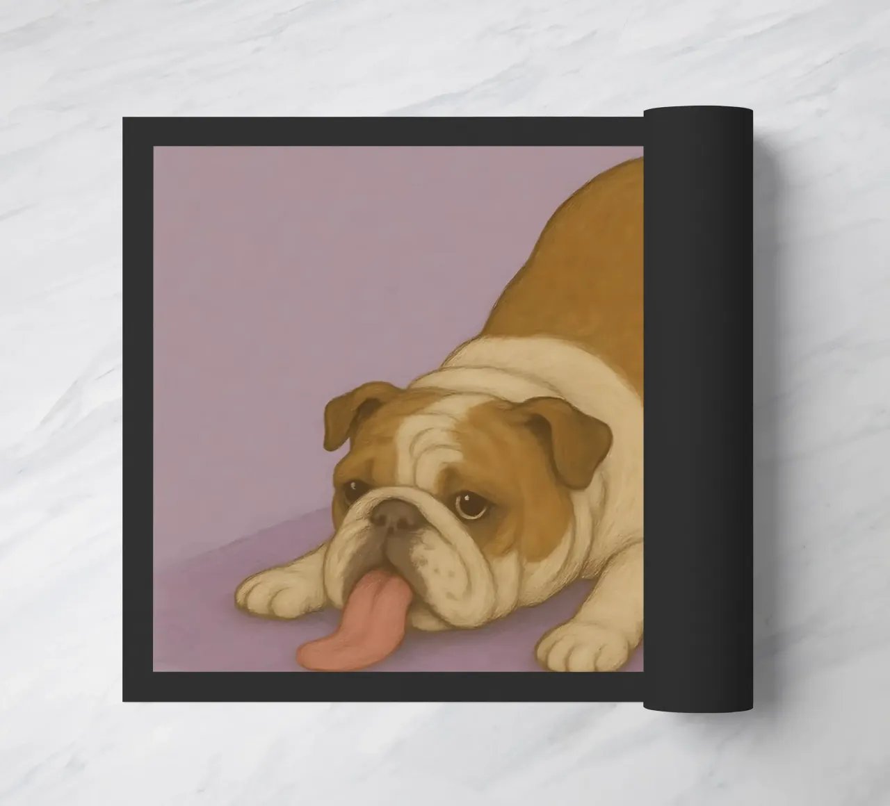 Meme divertente sul bulldog zerbino da Funny Humor Art