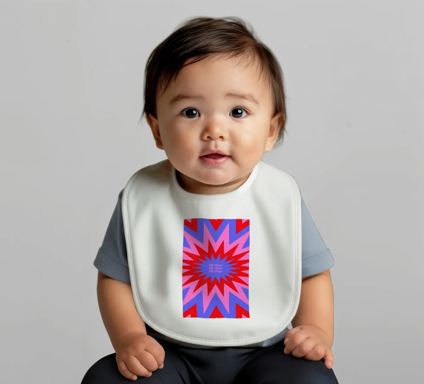 Boom baby bib by La Come Di