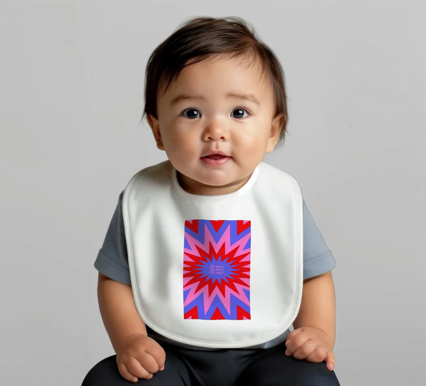 Boom baby bib by La Come Di