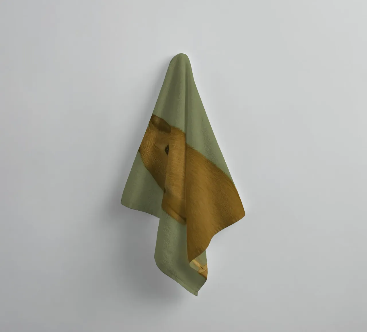 Funny Capybara Meme towel by Funny Humor Art