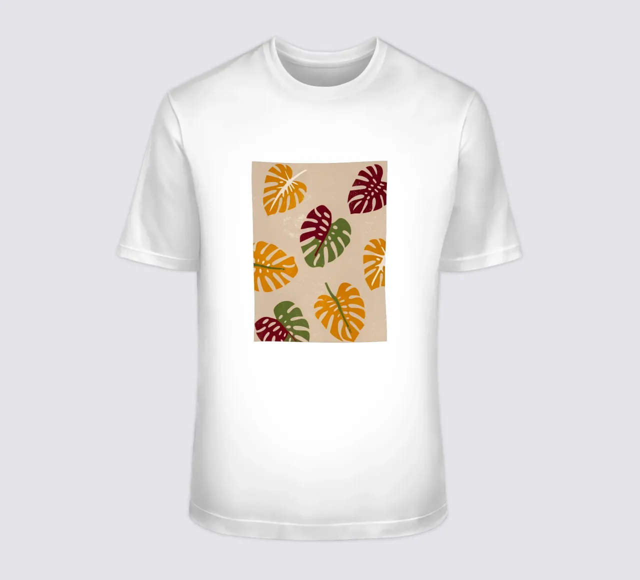 Monstera Retro Pop Flower t-shirt da THE LATEST SHOP