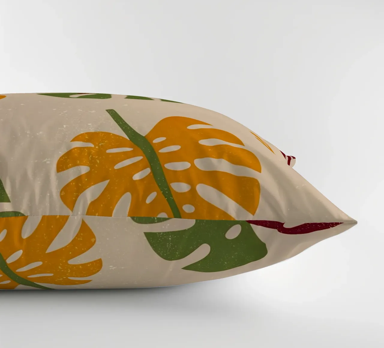 Monstera Retro Pop Flower cuscino da THE LATEST SHOP