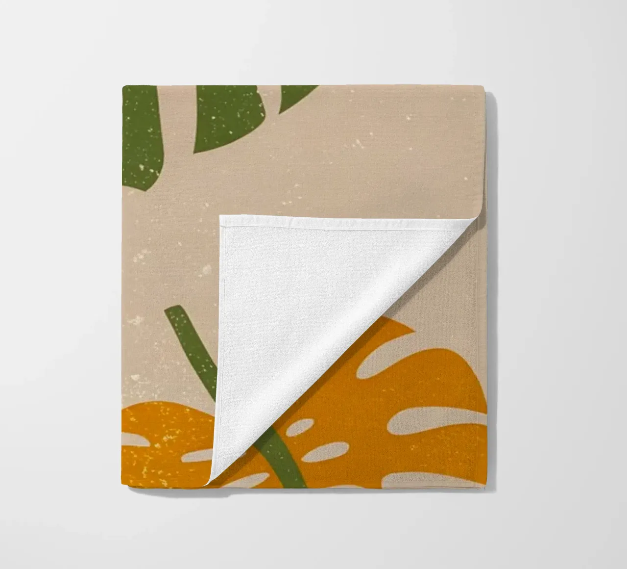 Monstera Retro Pop Flower telo mare da THE LATEST SHOP