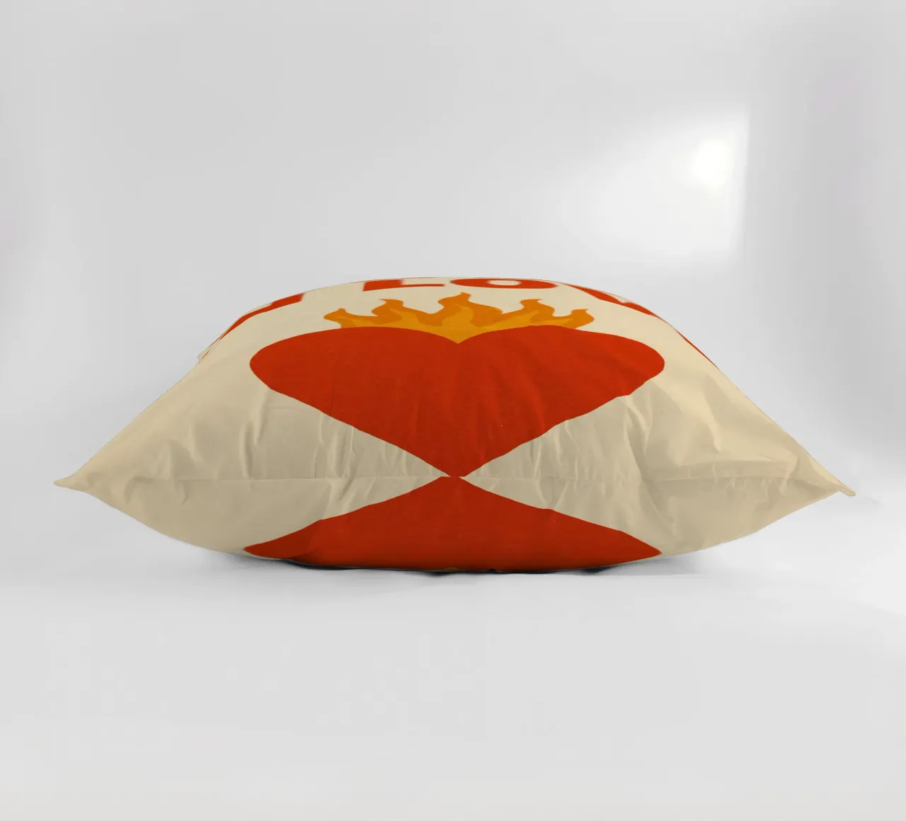 Beyoncé & Jay-Z – Heart on Fire Print cuscino da Studio Mooodz