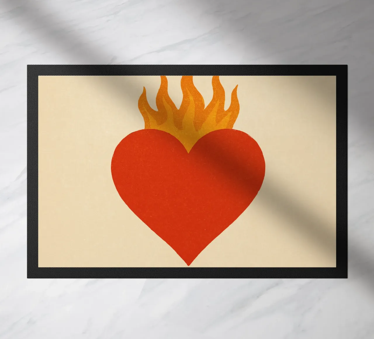 Beyoncé & Jay-Z – Heart on Fire Print zerbino da Studio Mooodz