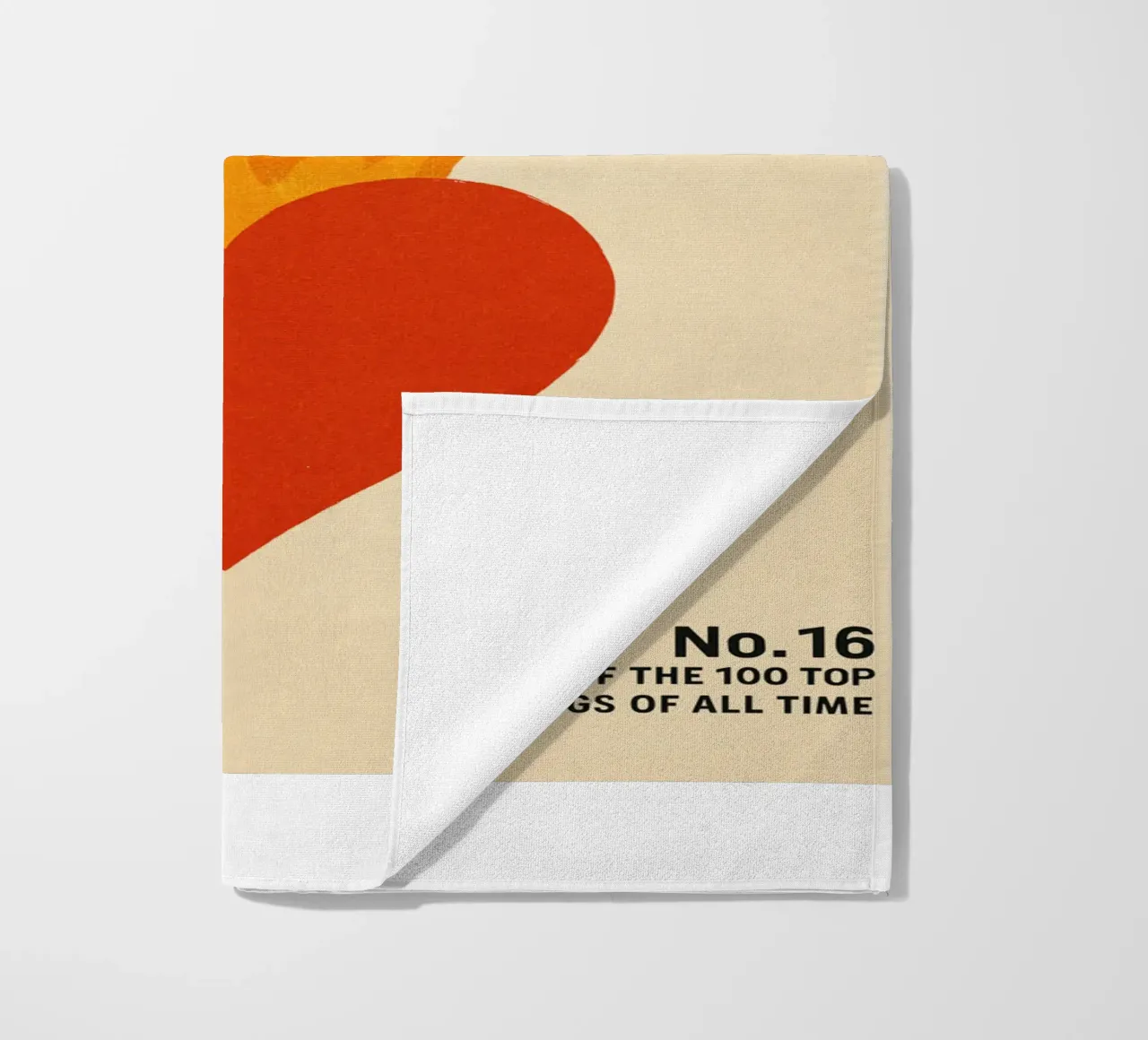 Beyoncé & Jay-Z – Heart on Fire Print telo mare da Studio Mooodz