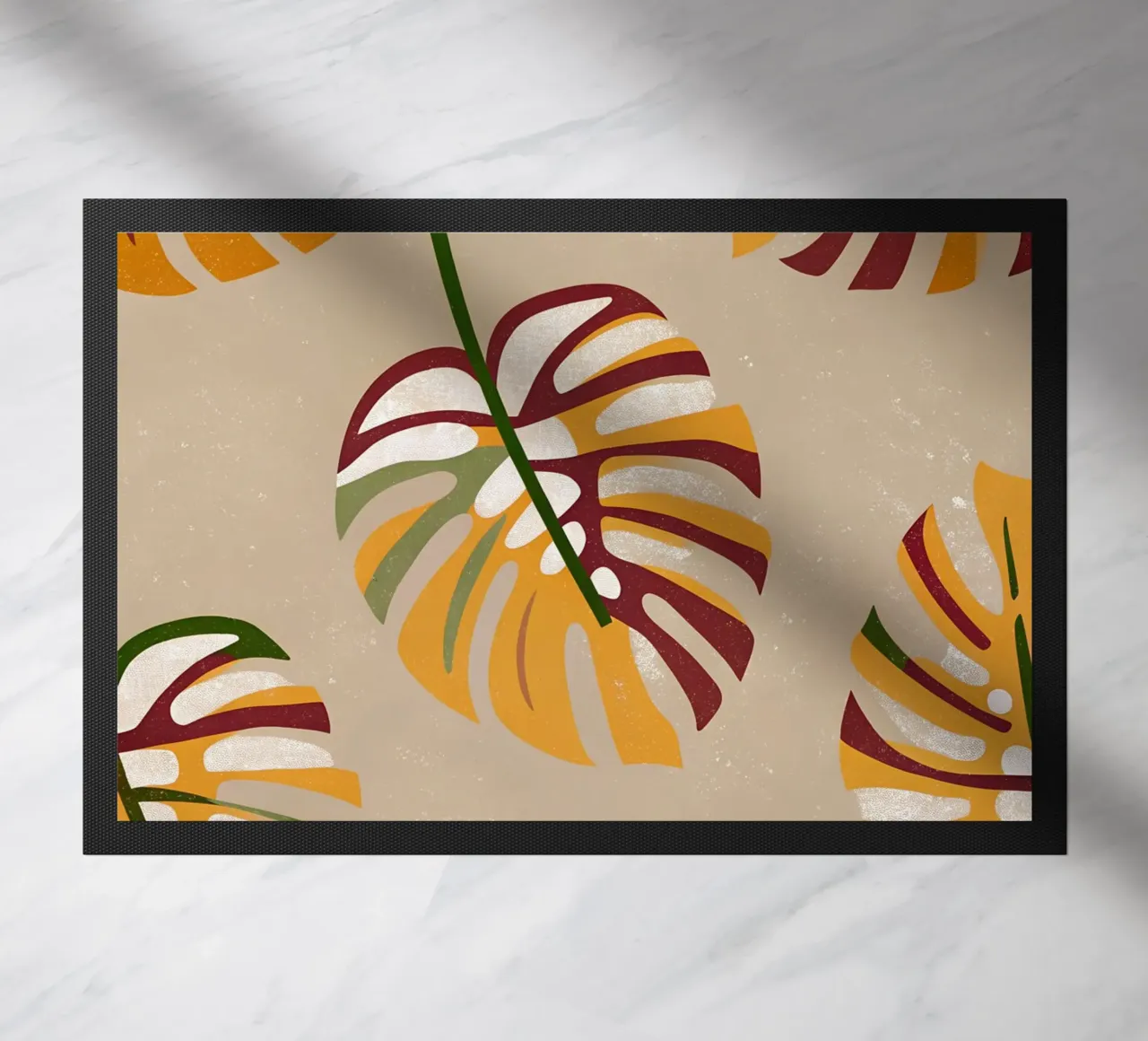 Monstera Retro Pop Flower zerbino da THE LATEST SHOP