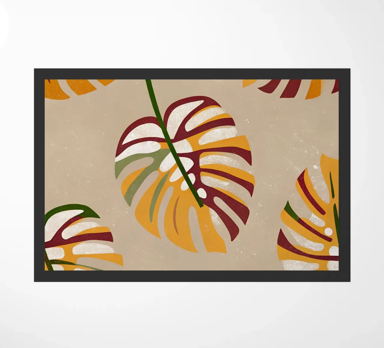 Monstera Retro Pop Flower zerbino da THE LATEST SHOP