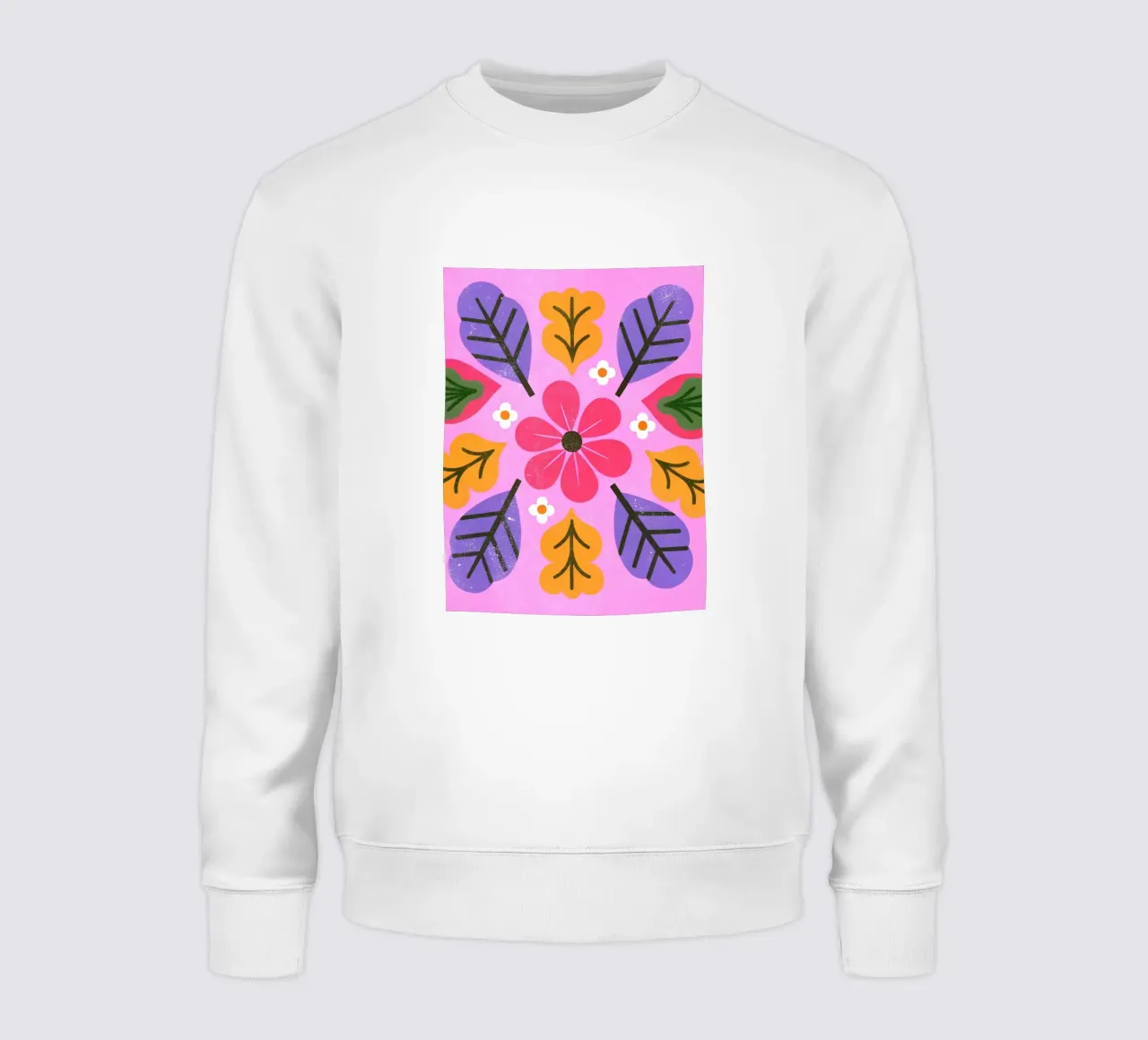 Fiori retrò pop felpa da THE LATEST SHOP