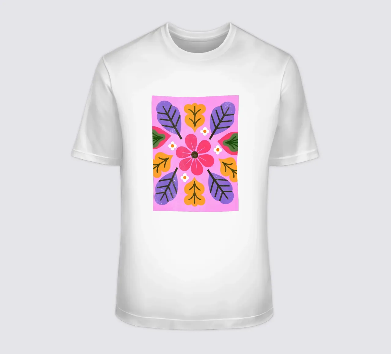 Fiori retrò pop t-shirt da THE LATEST SHOP