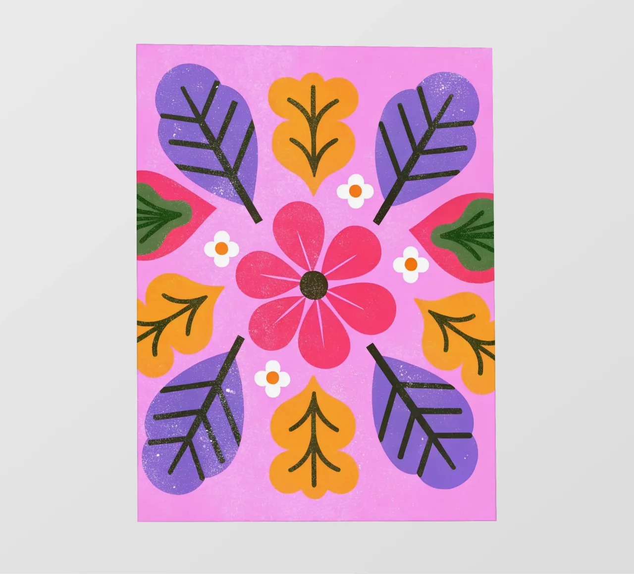 Fiori retrò pop pellicola backlit da THE LATEST SHOP